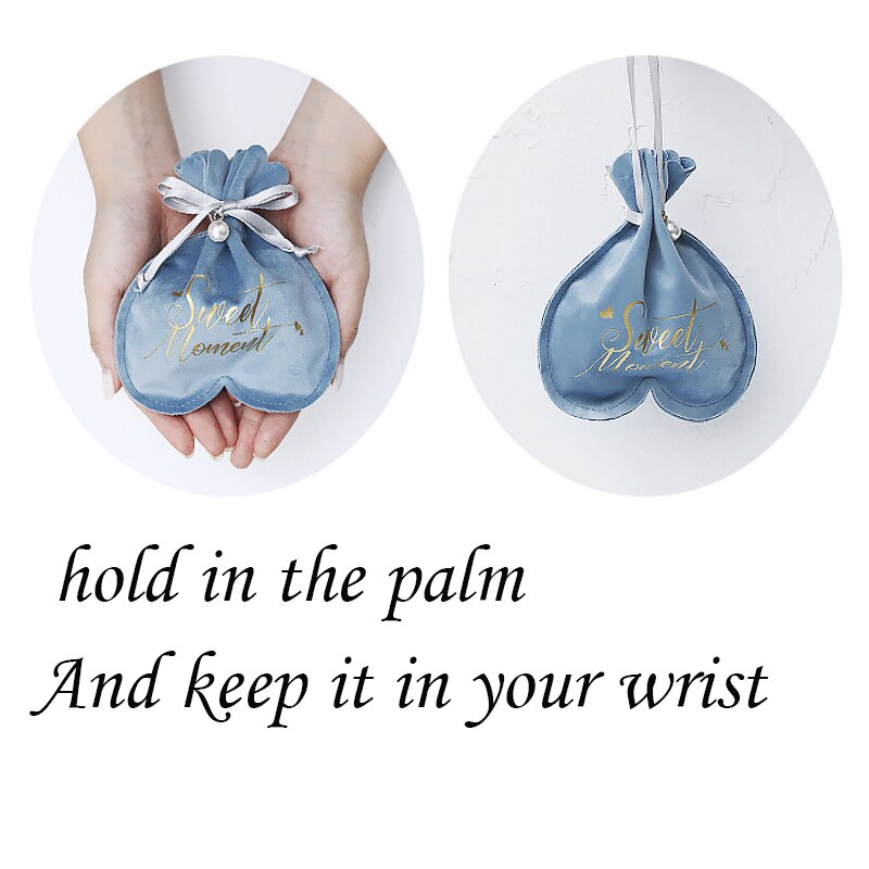 Liefdeshart snoepzakjes fluwelen zakje chocolade babyshower bruiloft bedankjes zakje verjaardagsfeest benodigdheden