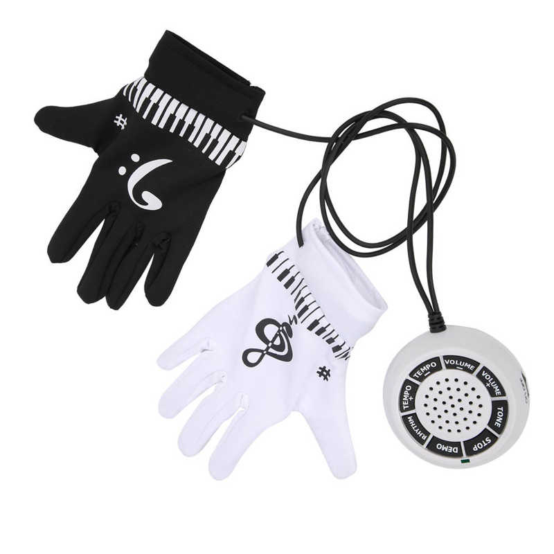 Elektronische Klavier Handschuhe für freundlicher Erwachsene mit Lautsprecher tragbar Party Leistung Musik Spielzeug Tastatur Klavier Musical Instrument