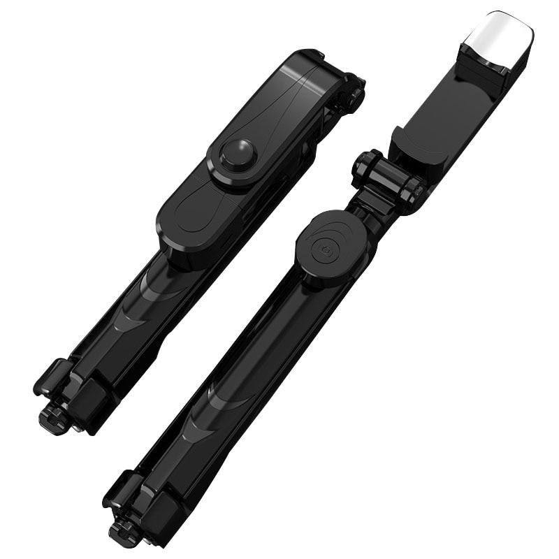 Tripé de selfie wireless com bluetooth, tripé com controle remoto, selfie, extensível, dobrável, monopé para câmera de ação, transmissão ao vivo