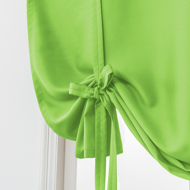 99% Shading Gordijn Voor Keuken Badkamer Hoge Precisie Dubbelzijdig Matte Hoge Blackout Solid Romeinse Korte Gordijnen: 4 / XL