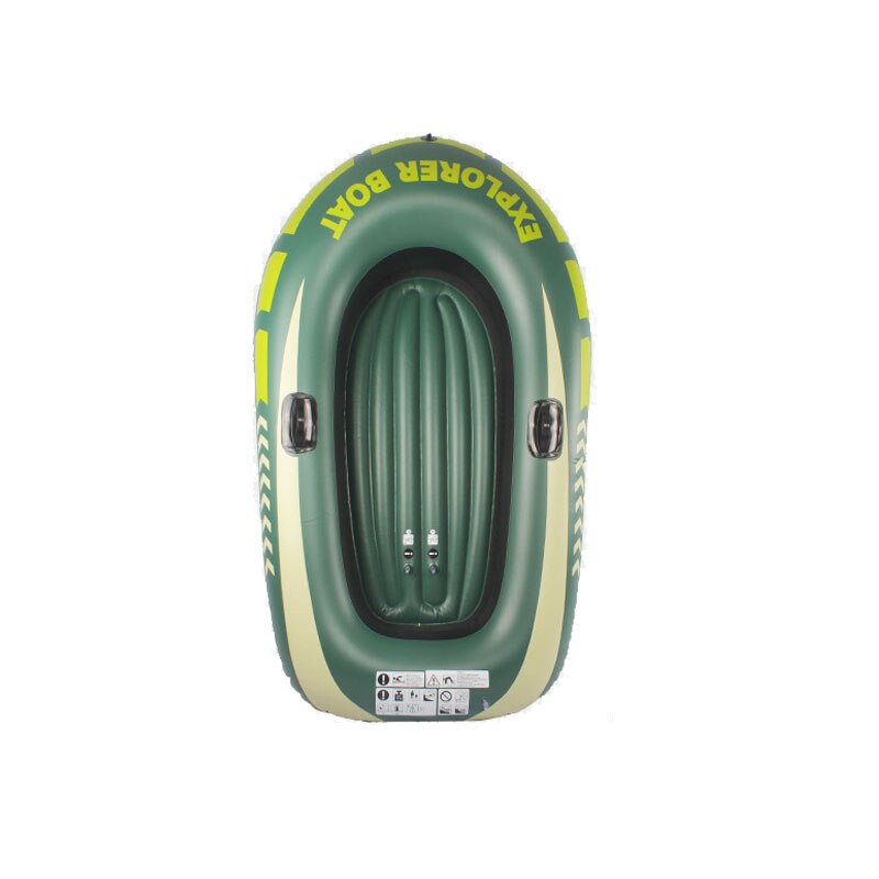 1/2 person pvc oppblåsbar robåt kajakk tykkere kano roluftbåt for drifting dykking fiske strand svømmebasseng drift o