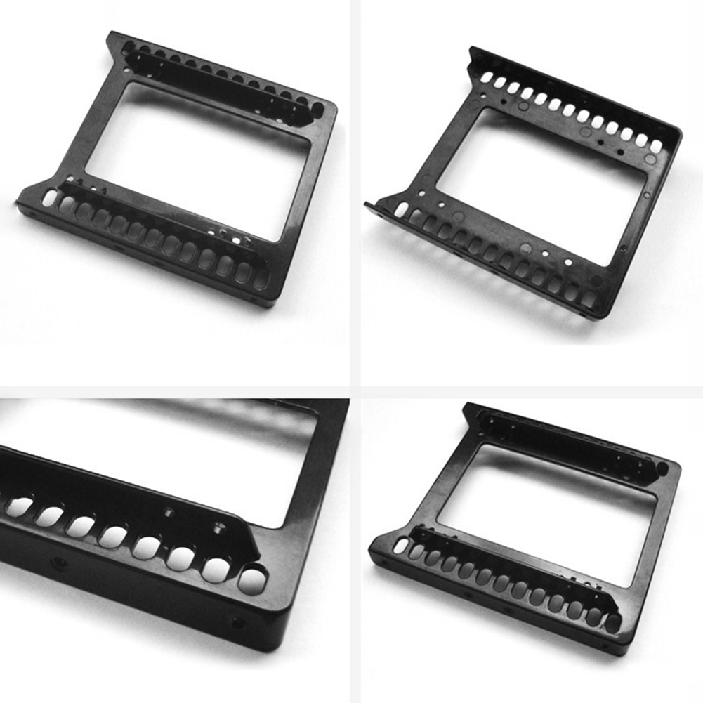 Sovitin 2.5 "  to 3.5 " kovalevy muovinen kiinnike hdd pidike kiinnitys ssd musta