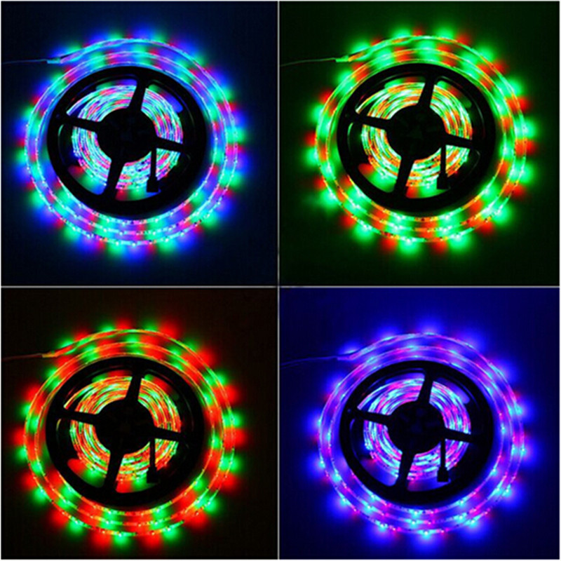 Waterproof RGB Led Strip Light 5M 10M 15M LED String DC12V Fiexble Light Led Ribbon Tape LED String lights tape lighting