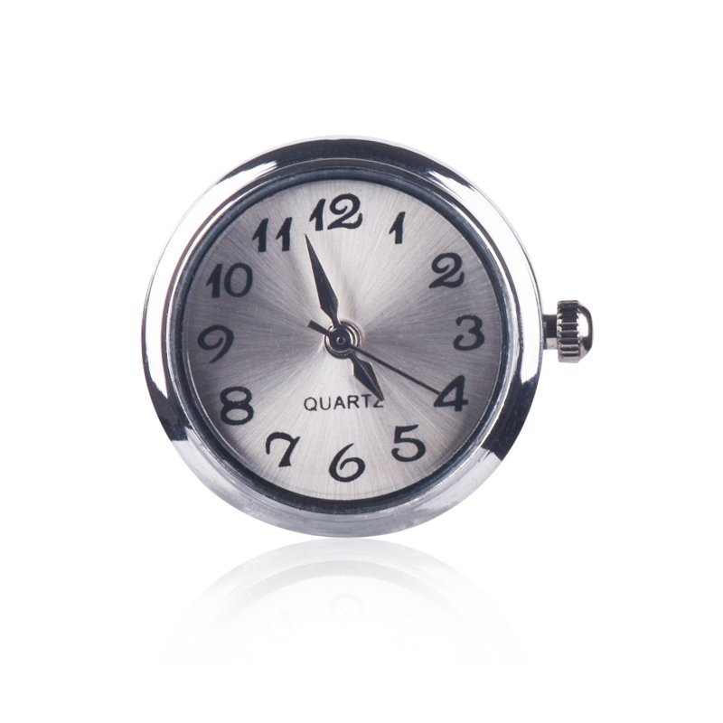 Good Price DIY Watch Snaps Buttons Fit 18mm Snap Button Chain Hand Bracelets Necklace Girls Femme Gold Watch Face Click Jewelry: 01