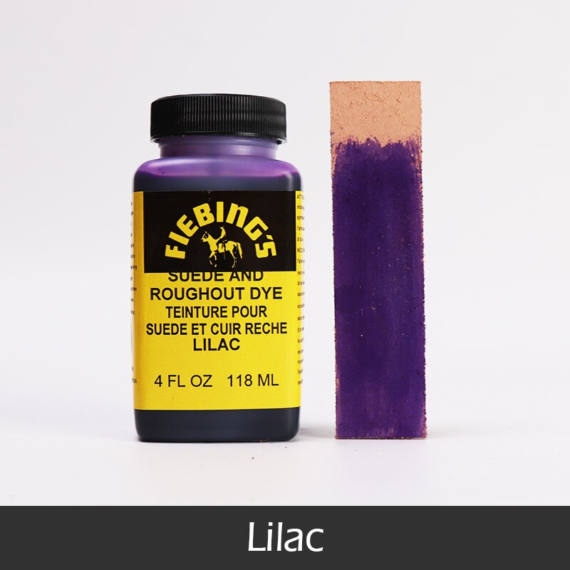 Peinture pour daim, teinture de fourrure et de cuir, colorant pour chaussures, DIY bricolage, 118ml, 19 couleurs disponibles: Lilac-118ml