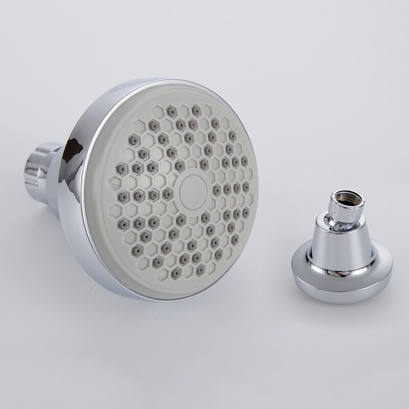 Bathroom Shower Set Wall Mounted Cold Water Tap Concealed Nozzle Shower Set Rainfall Rain Shower Head Single Lever for Hotel