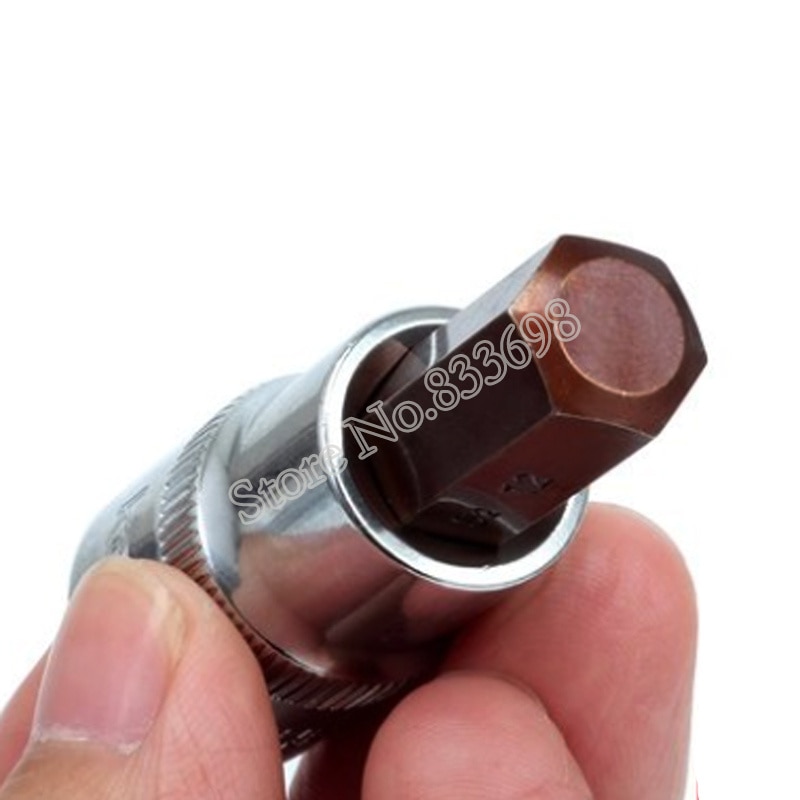 En stk sekskantet slagbit 1/2 &quot; stasjon socket skrutrekker  h5 h6 h7 h8 h9 h10 h12 h14 unbrakonøkkel pipenøkkel verktøy hjem reparasjon verktøy