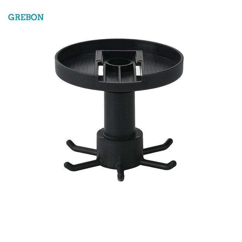 Keuken Haak Organisator Badkamer Hanger Muur Schotel Droogrek Houder Voor Deksel Koken Accessoires Kast Opbergkast Plank: Black