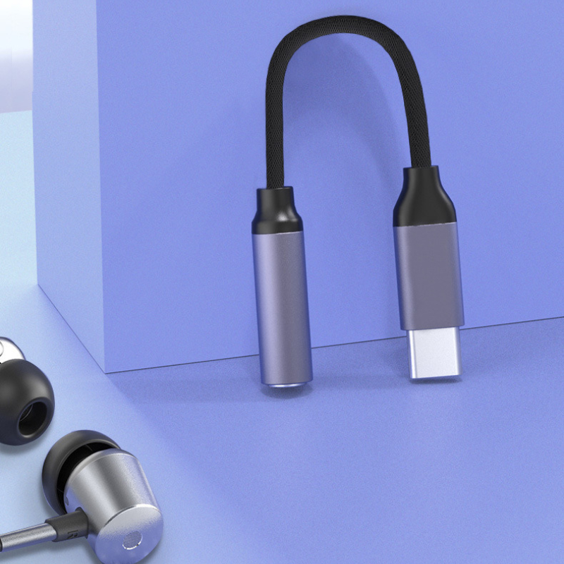 USB Type C to 3.5mm Earphone Jack Adapter Converter Jack Aux Audio Cable Headphone Adapter