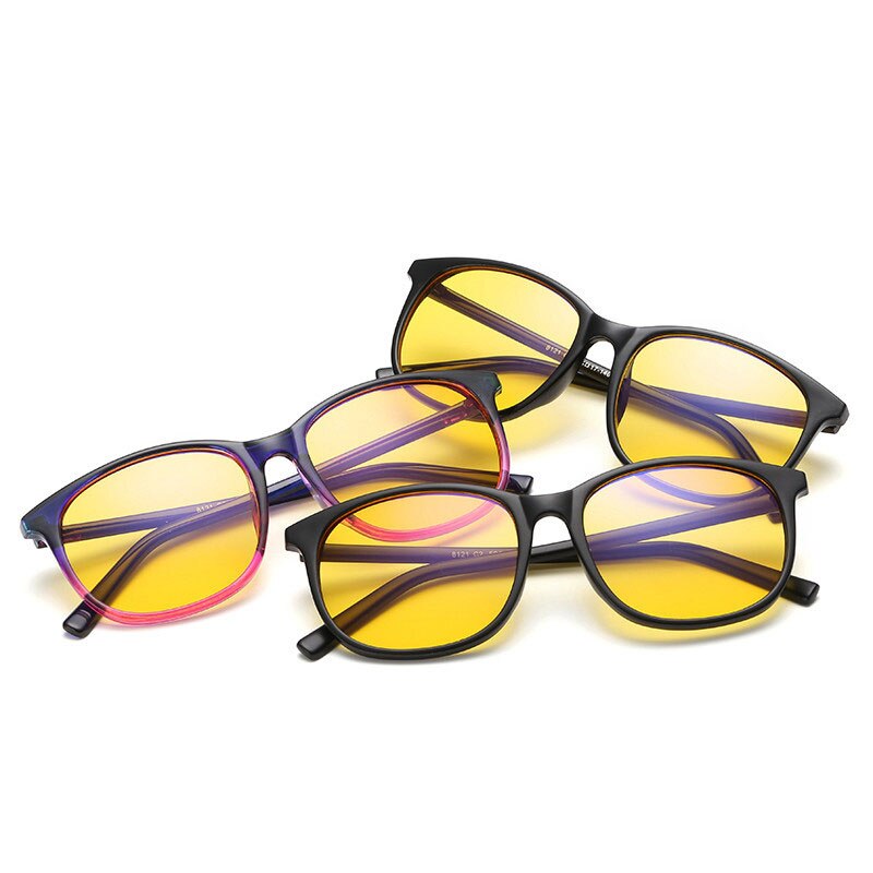 Gafas de protección contra radiación de ordenador para hombre y mujer gafas de lectura montura óptica antifatiga gafas de ordenador