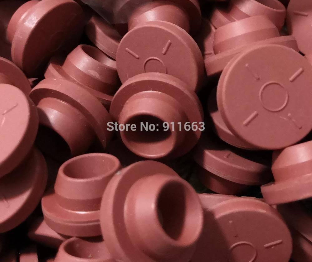20mm,50 stk. mange farver og mønstre butylgummiprop og silikongummi til hætteglas, gummipakning, gummihætte,: Røde kors butyl