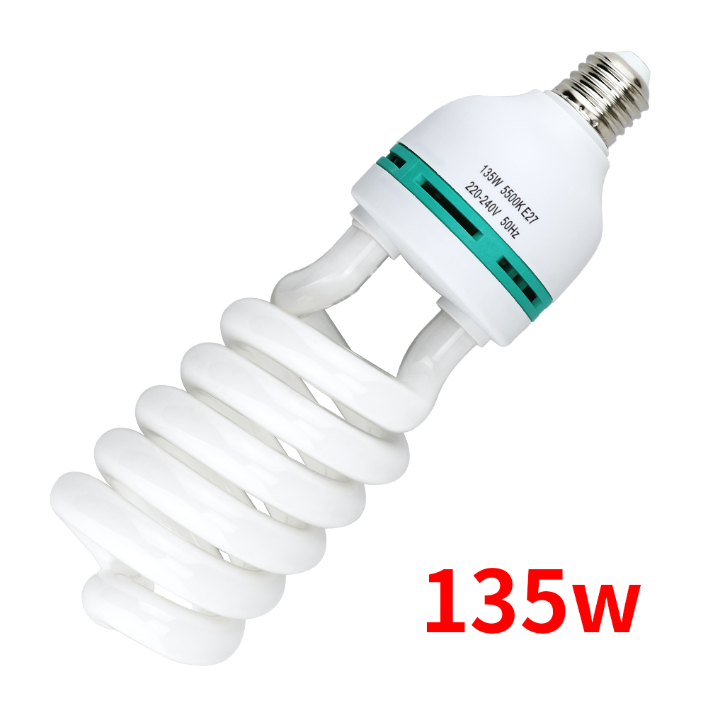 Bombillas de iluminación de maíz para fotografía de 150 vatios, Base E27, lámparas de bombilla LED de alto brillo, luz diurna de 5500K para Softbox, estudio fotográfico: Grey