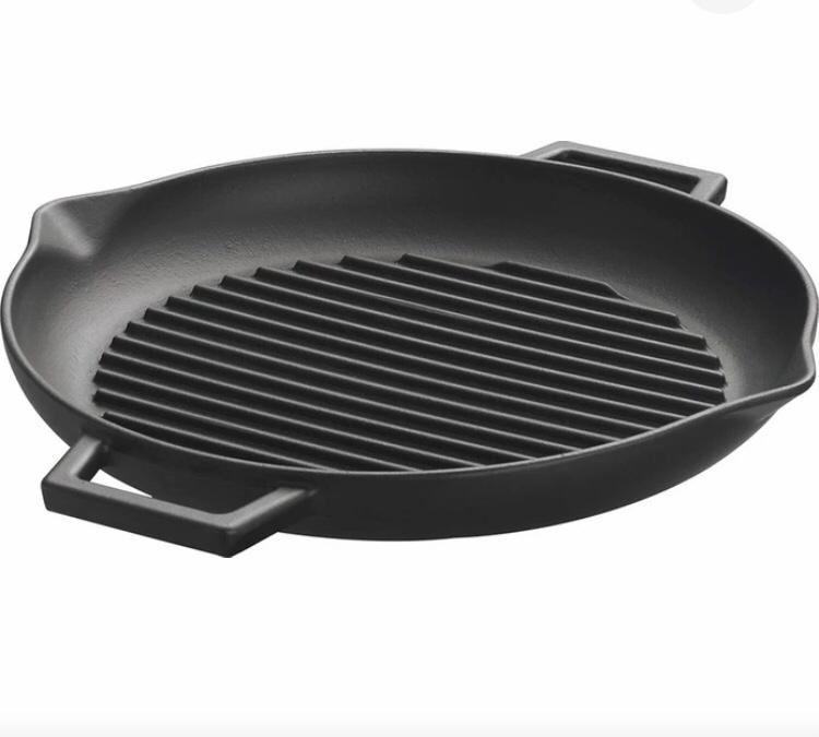 Lava Iron Gegoten Ronde Grill Pan 30Cm