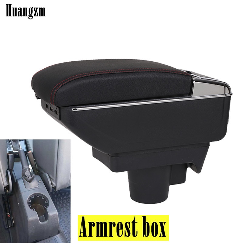 For Opel Astra Armrest box central Store content Astra armrest box with cup holder ashtray with USB interface