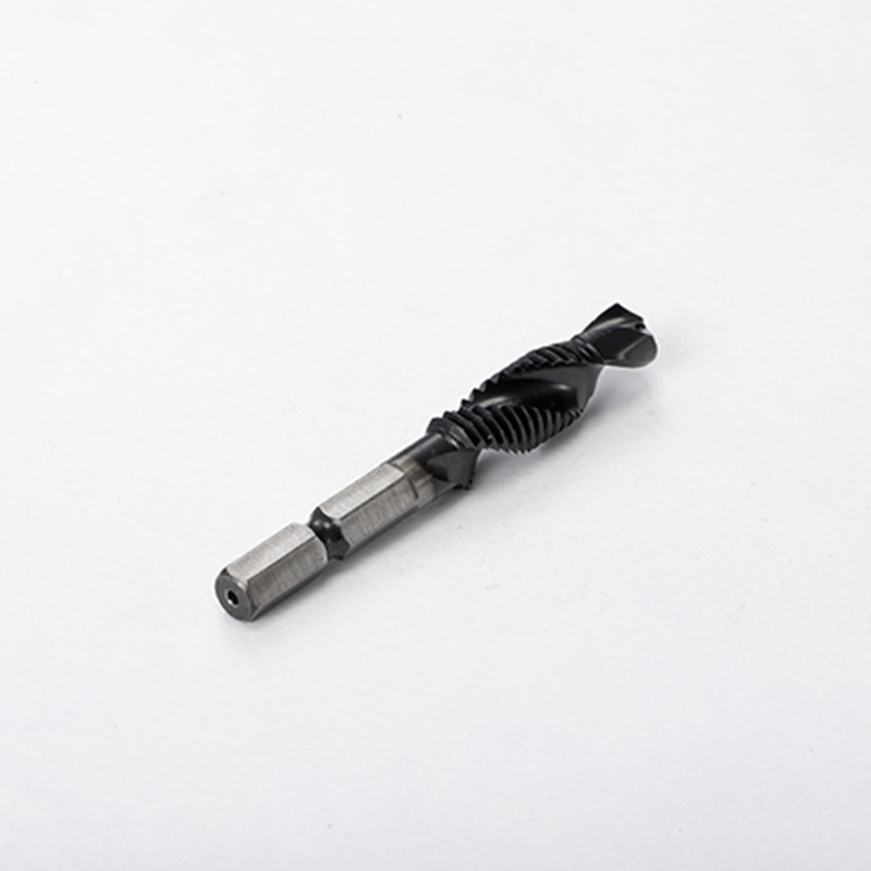 Metric 6-piece Suit Tap Diameter M3 M4 M5 M6 M8 M10 Hexagonal Shank Drilling and Tapping Integrated Composite Tap