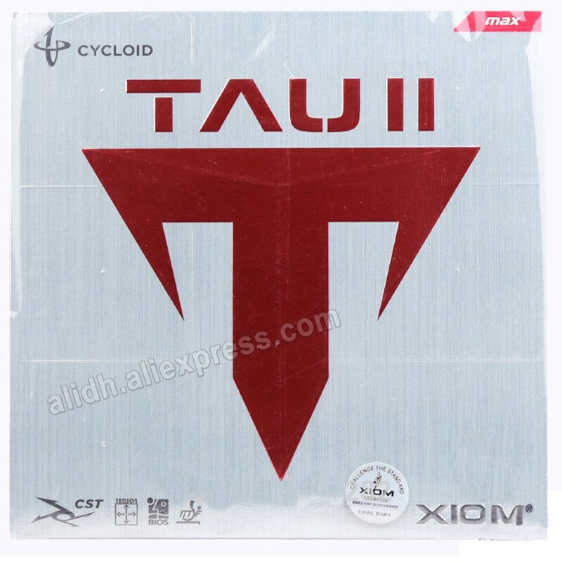 Original XIOM TAU 2 table tennis rubber 79-015 made in Germany shaped offensive loop ping pong game XIOM rubber