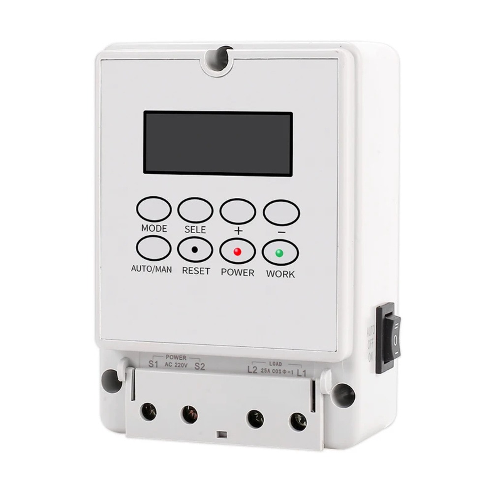 ZTY-08 Digital School Bell Timer Switch Intelligent Microcomputer Auto Bell Ring Controller AC240V 80 Groups Programmable Timer