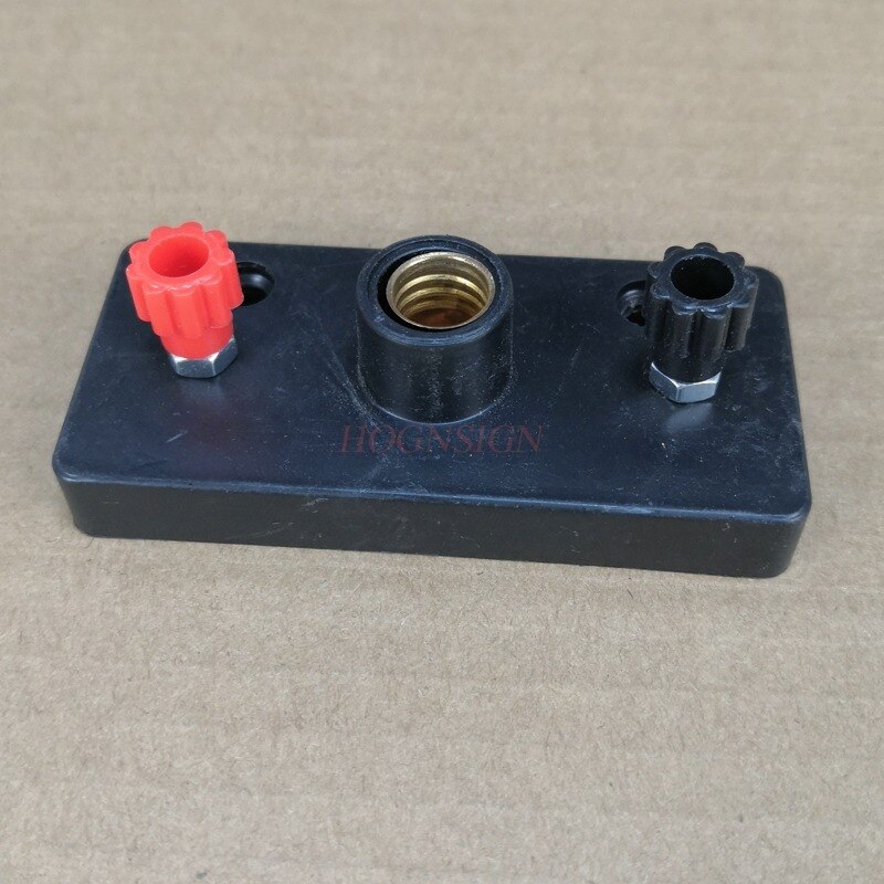 Experimento de física circuito eléctrico boca de tornillo bombilla pequeña soporte de lámpara de cuentas eléctrico serie y equipo de experimento paralelo
