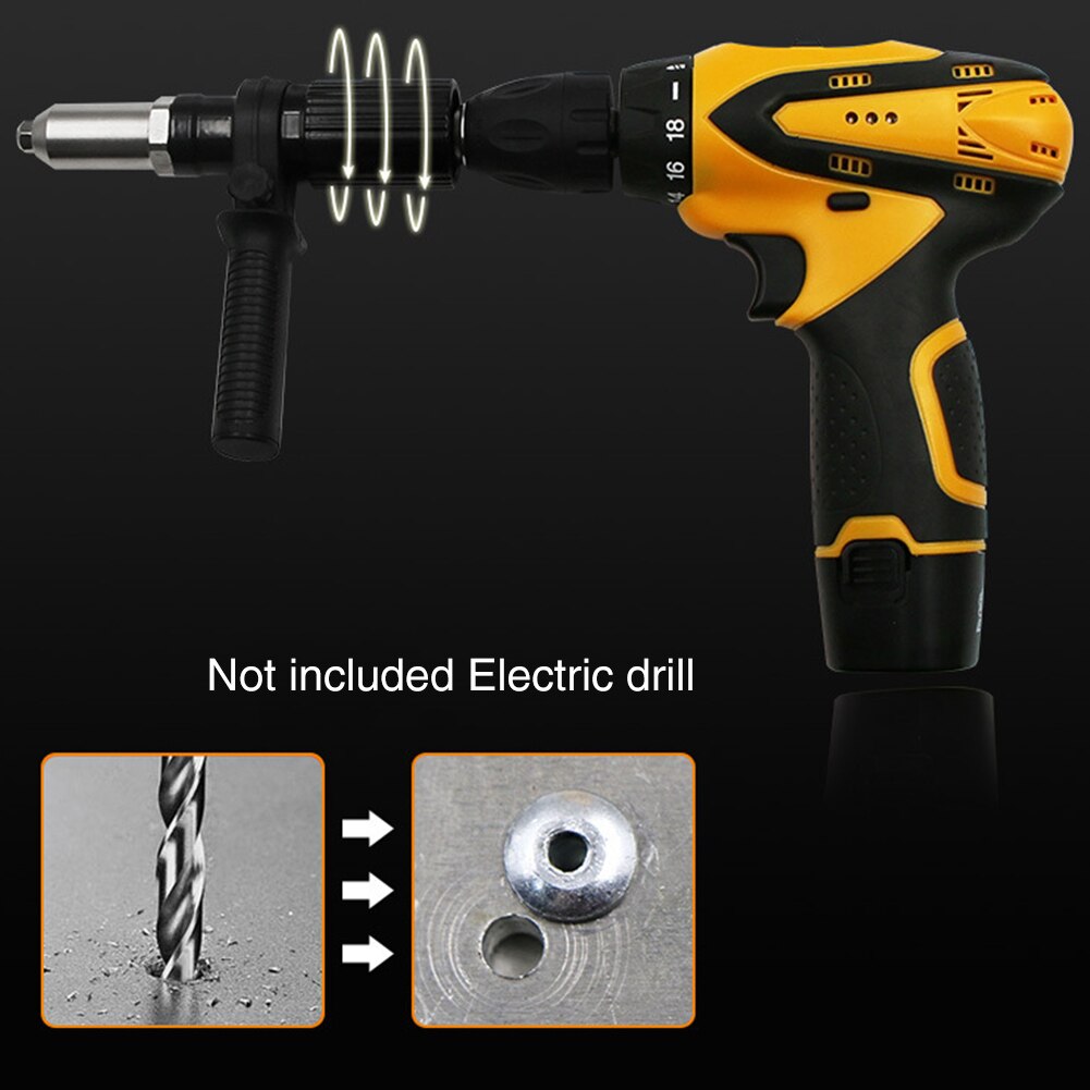 Thuis Insert Power Workshop Adapter Gelegeerd Staal Elektrische Boor Draadloze Handvat Wrench Duurzaam Anti-Slip Klinkgereedschap Set