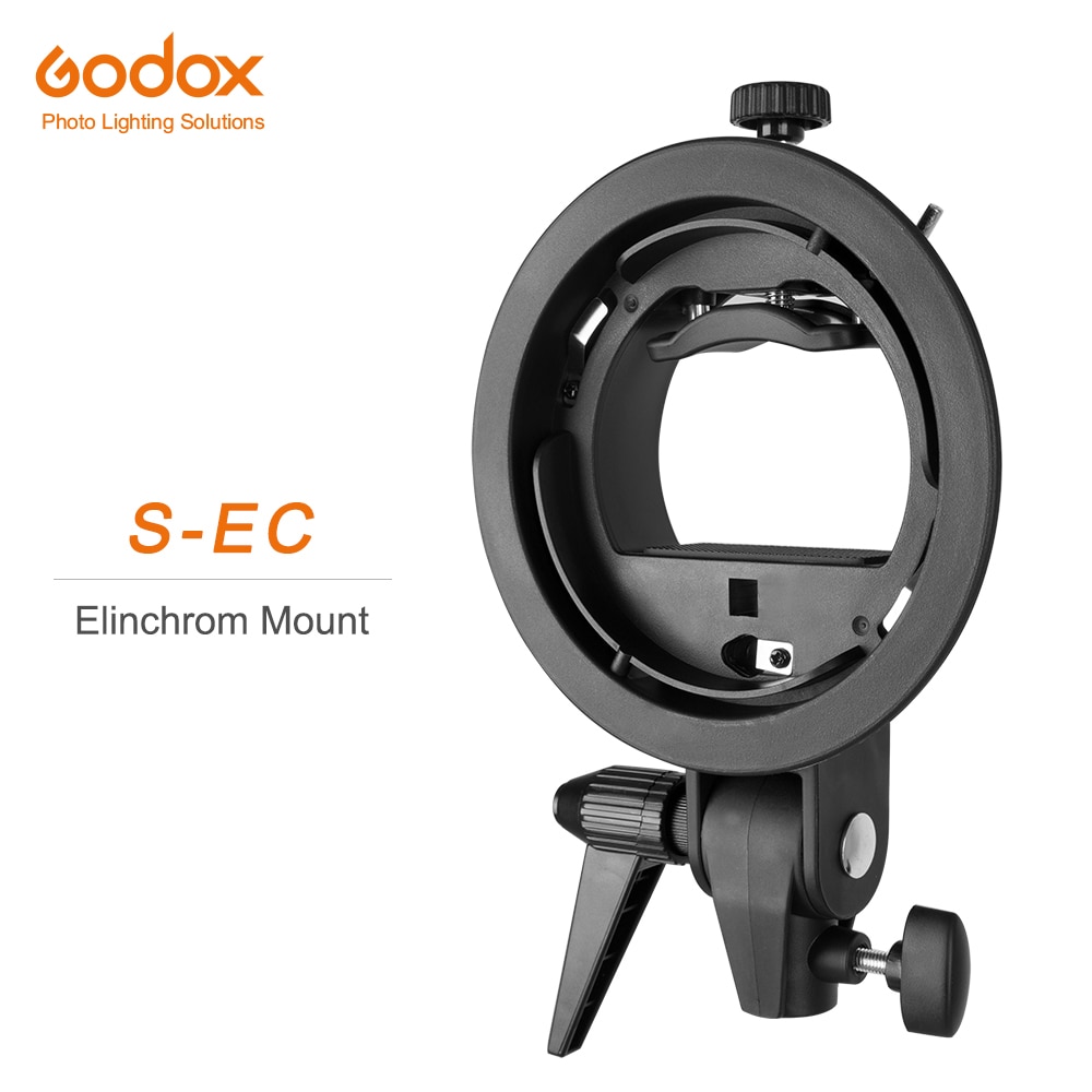 Support Godox Type S Avec Monture Bowens – Pour Flash Et Boîte à Lumière – Neuf