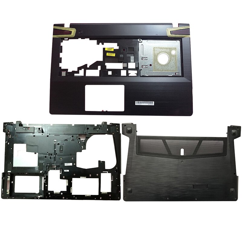 couvercle arrière LCD pour ordinateur portable/lunette avant/repose-pied/boîtier inférieur/couvercle de porte inférieur pour Lenovo Ideapad Y500 Y510 Y510P AM0RR00040