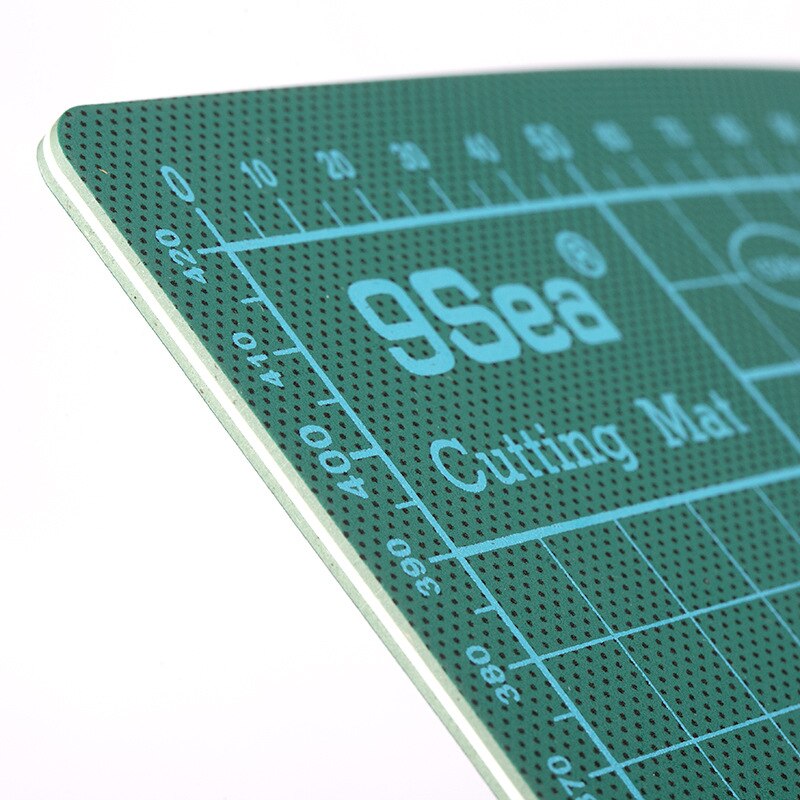 Pvc Cutting Pad A3 A4 Rectangular Grid Line Diy Model Tool Board Pad Tool Fabric Leather Paper Model Self-healing Cutting Board
