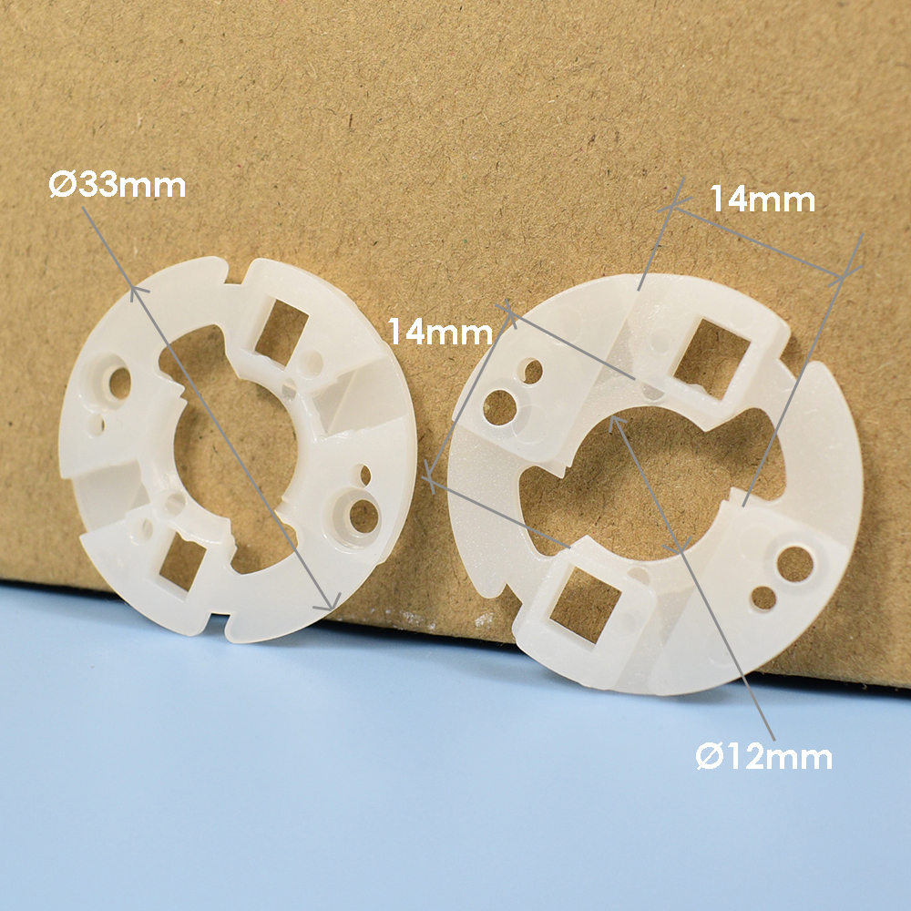 Soporte para Chip LED COB de 11mm de diámetro, Base de montaje para bombilla de foco, PC 1313