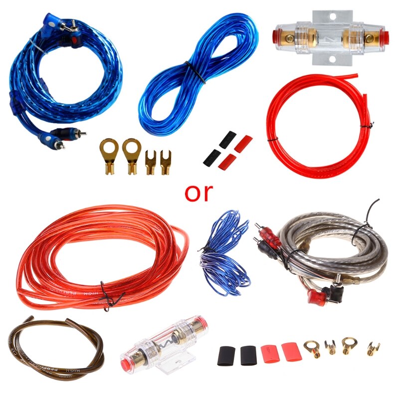 1500w Car Subwoofer Sub Amplifier AMP RCA Wiring Kit Cable FUSE