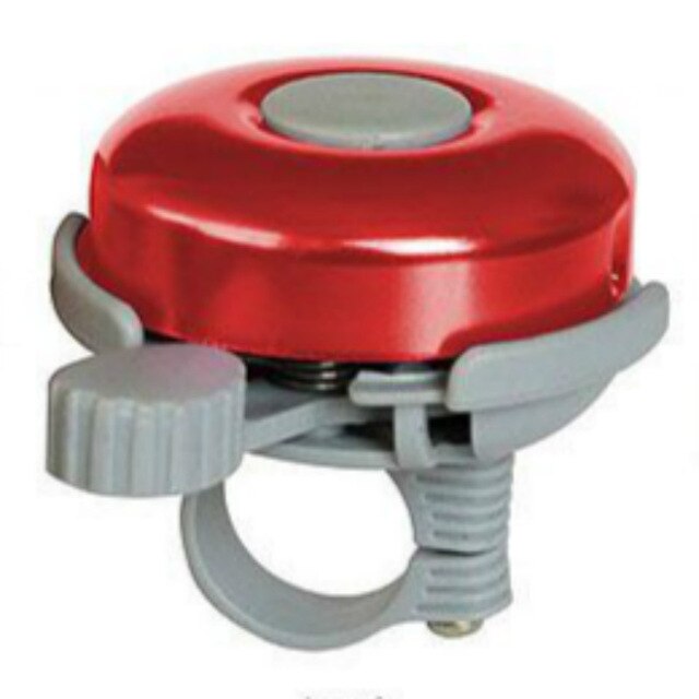 Timbre de bicicleta nueva campana bicicleta de montaña alarma de manillar anillo de bocina de Metal para bicicleta, accesorios de ciclismo, anillo de campana de bicicleta de seguridad: red