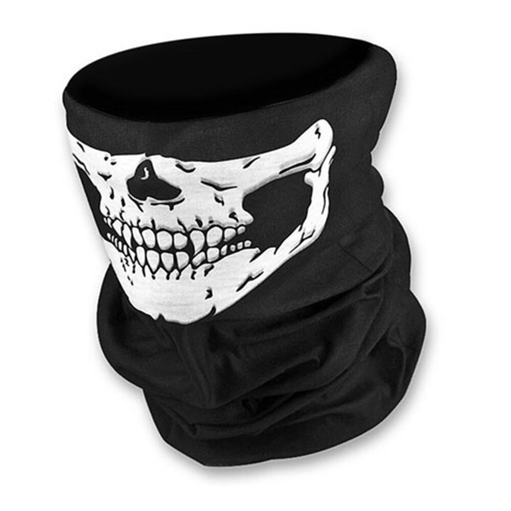 1 st Halloween Masker Festival Schedel Masker Outdoor Motorfiets Fietshelm Multifunctionele Halswarmer Gezichtsmasker Bandana Hoofdband