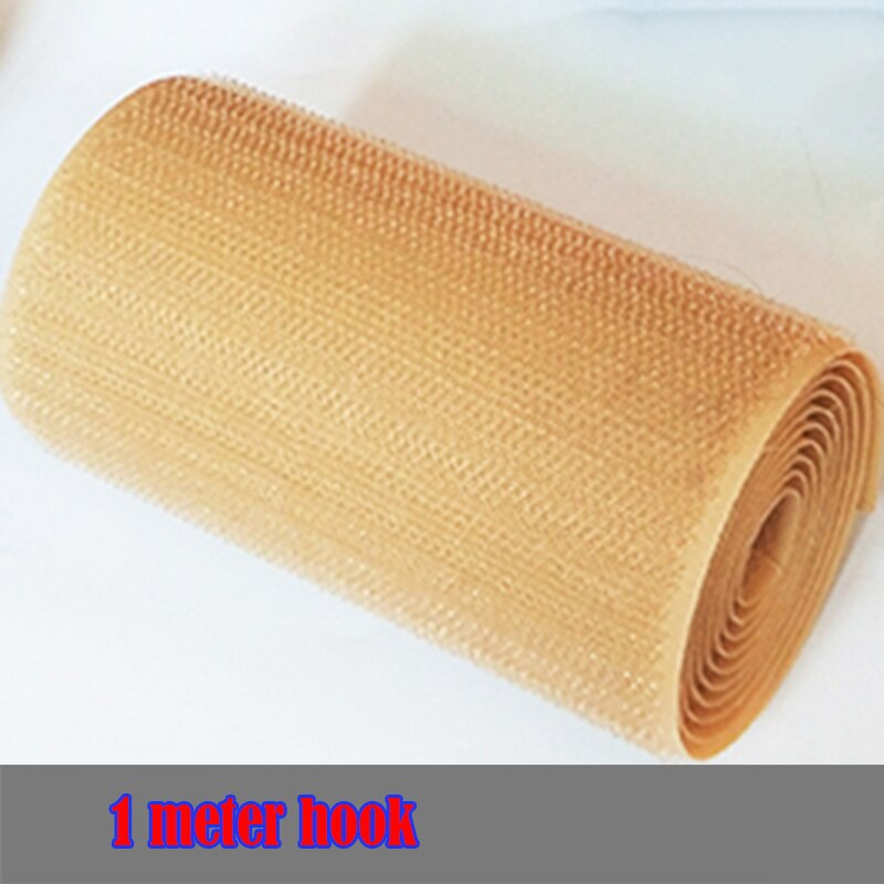 Bande de fixation kaki, largeur 100mm, non adhésive, bande magique, crochet et boucle, autocollant, sangle, vêtements de couture: 1m hook
