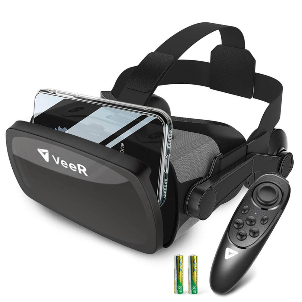 VeeR Falcon VR casque universel réalité virtuelle lunettes VR boîte avec contrôleur pour 4.7-6.3 Smartphones: With Controller