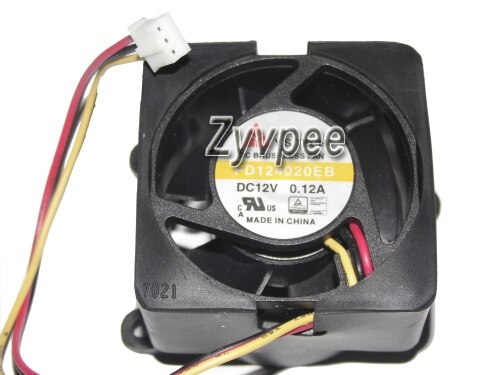 Ventilateur de refroidissement 4CM 12V FD124020EB-H FD124020EB FD124015LL FD124010MB, Original,: FD124020EB
