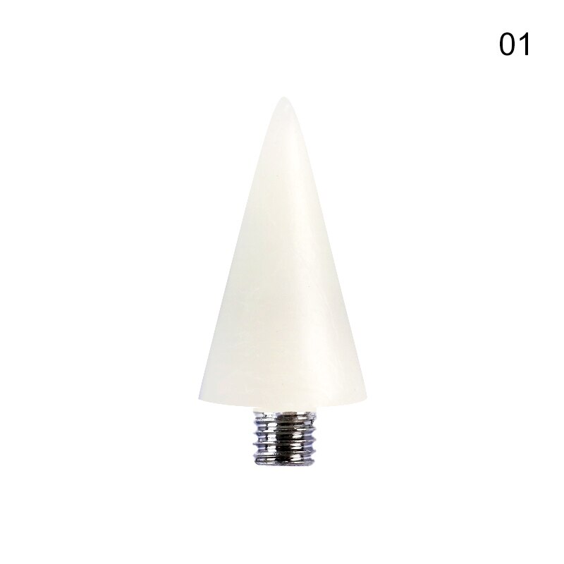 1Pc Austauschbare Nagel Punktierung Stift Kopf Wachs Bleistift Kopf Nagel Perlen Strass Edelsteine Kristall Pflücker Manikübetreffend Nagel Kunst Werkzeuge: 01