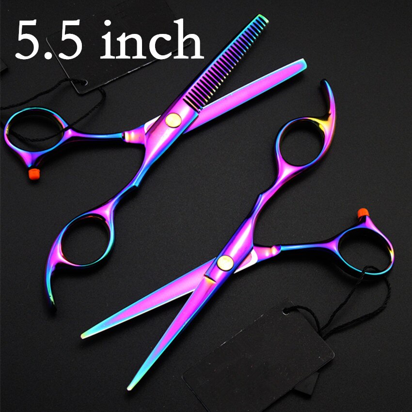 Professionaljapan 440c Classic Cut Haar Schaar Dunner Scharen Snijden Kapper Makas Kappersscharen Set: set8