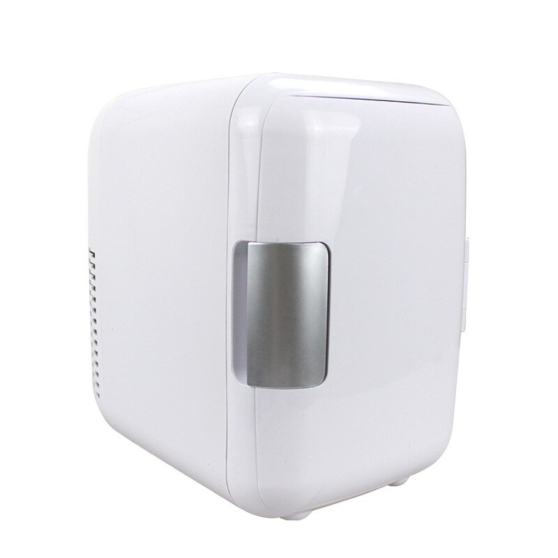 Nevera portátil de 4 litros para coche, refrigerador para coche, 12V, calentador, piezas universales para vehículo: white