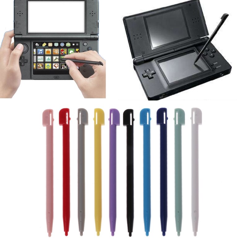 Penna stilo Touch Screen in plastica da 10 pezzi per NDSL 3DS XL NDS DS Lite DSL all'ingrosso