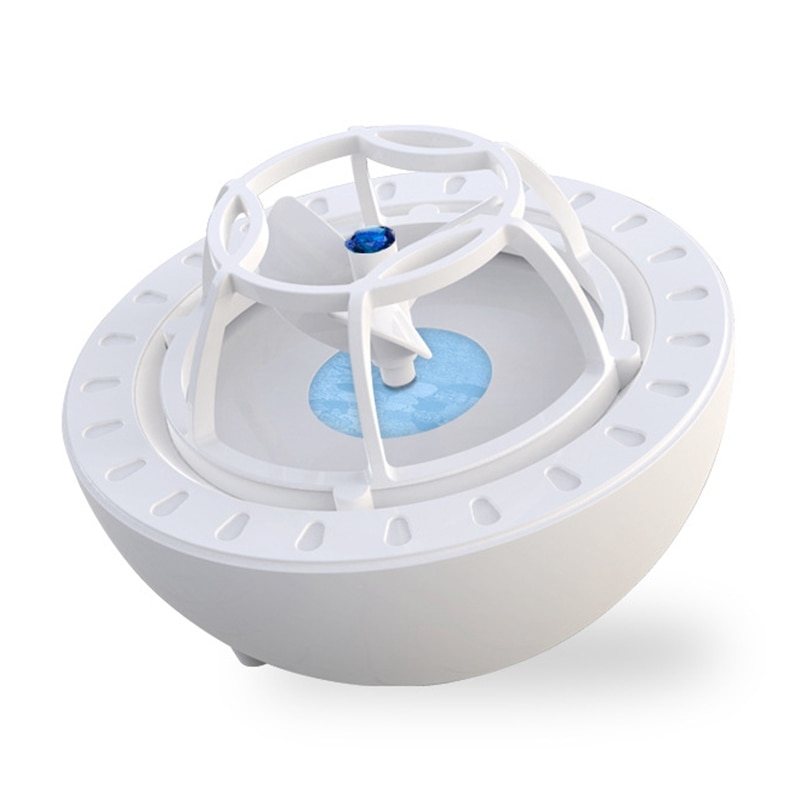 Mini máquina de lavar louça portátil, lavador de louça portátil carregamento usb para lavar louças, cozinha, frutas, vegetais, limpador de água de alta pressão: Blue