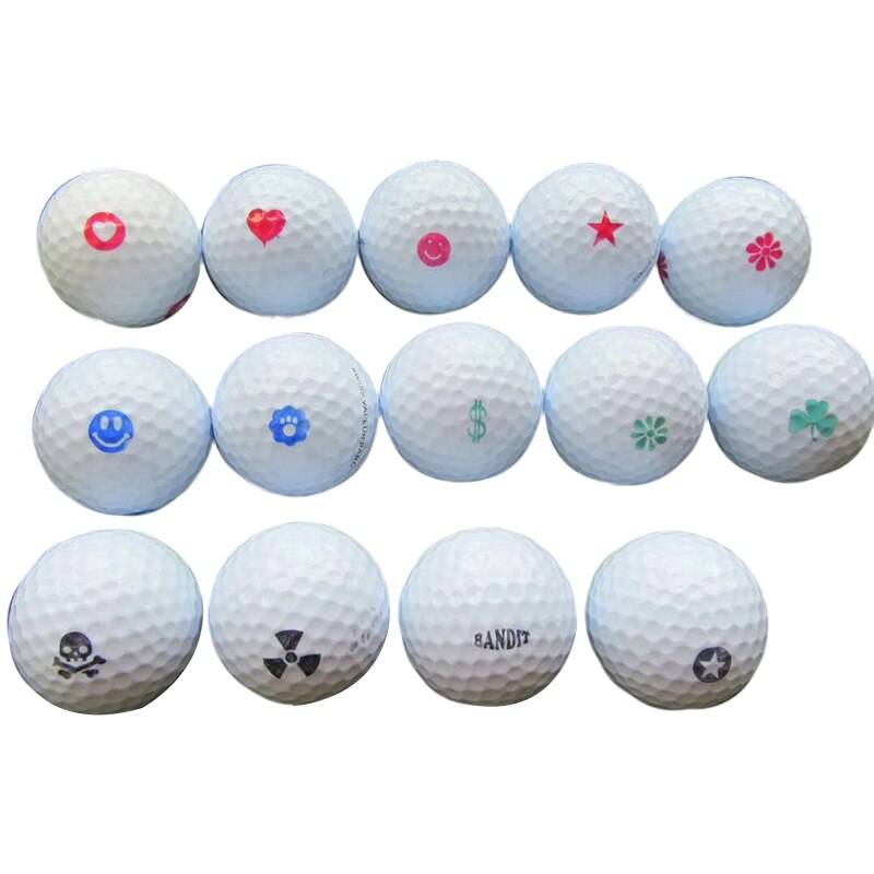 1pcs Golf Ball Stamp Stamper Marker Tool Quick Drying Durable Long Lasting Various Patterns Golf Balls Tools Sports