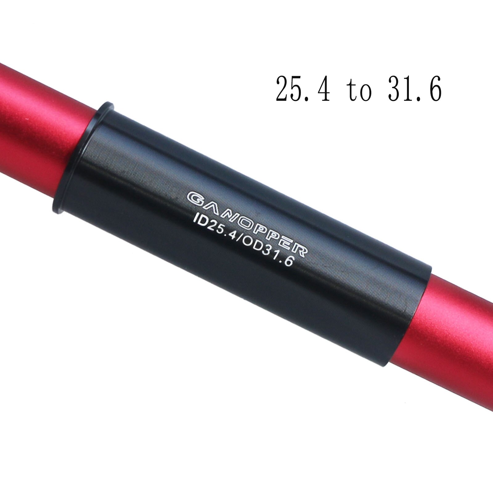 Bicycle Seatpost Sleeve Road Bike Seat Post Shim 22.2/25.4/27.2/28.6/30.0/30.4/30.9/31.6/31.8/33.9/34.9/36 Post Tube Adapter: K