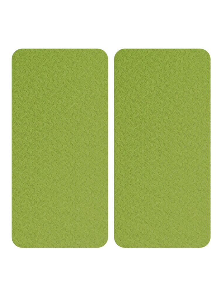 2 stück 40*20cm yoga-knieschoner, tragbar, wasserdicht, rutschfest, ellbogenpolster, rutschfeste, weiche yogamatten für pilates-bodenübungen