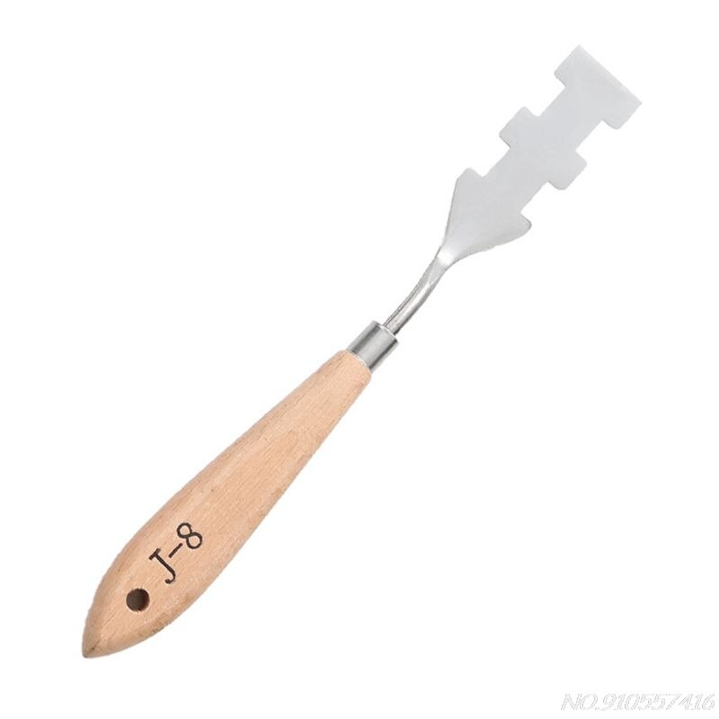 10pcs Stainless Steel Palette Scraper Paint Knives Blade for Artist Oil Acrylic Painting N20 20