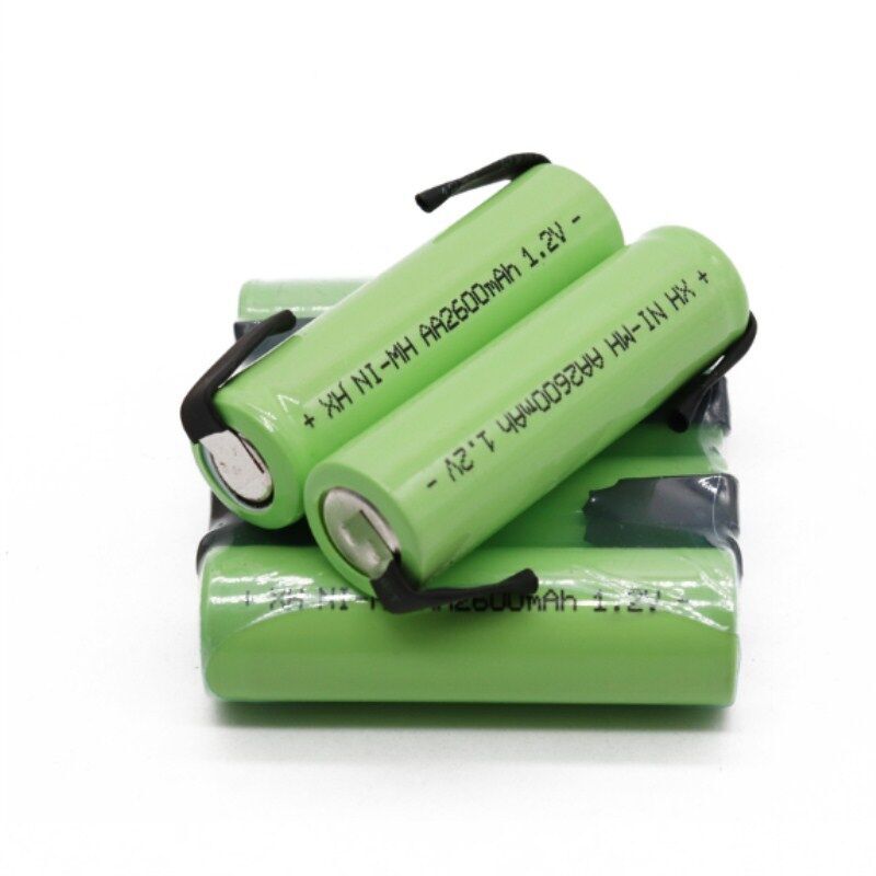 1.2V 2600 Mah Ni-Mh Nimh Oplaadbare Batterij Voor Elektrische Scheerapparaat Scheerapparaat