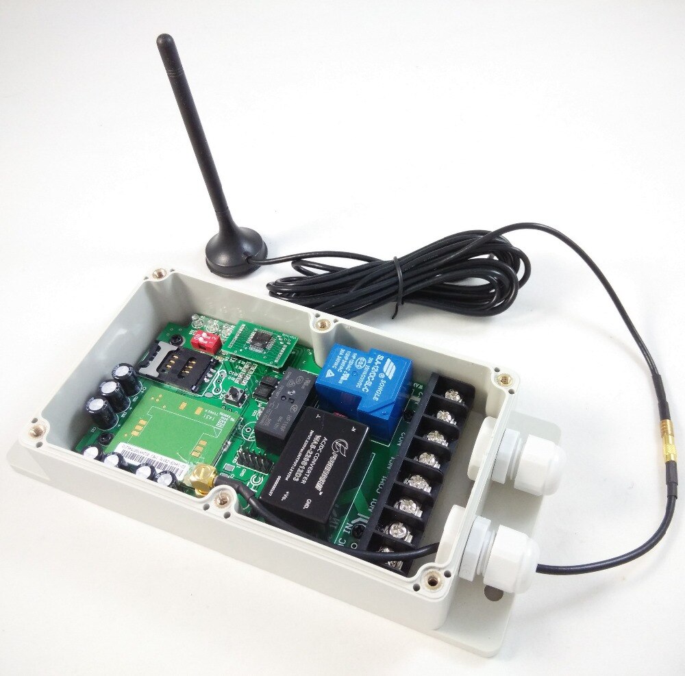 GSM Remote control box (Big power , QUAD band) / USB programmer included / Gate opener operator
