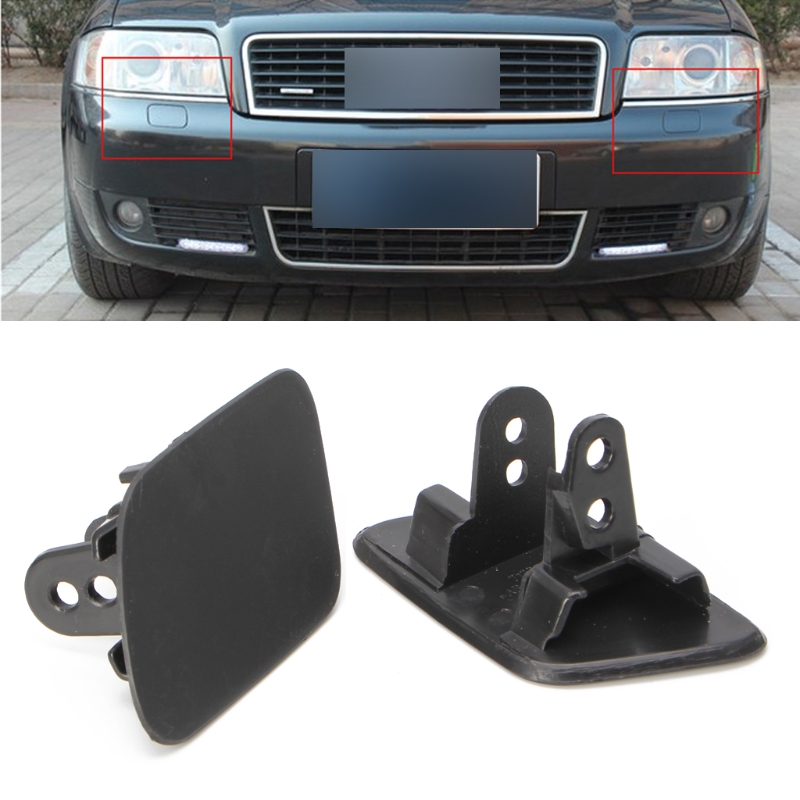 1 par bil front venstre højre forlygtesprinkler jet spray dyse dæksel til bmw  x5 e70 styling