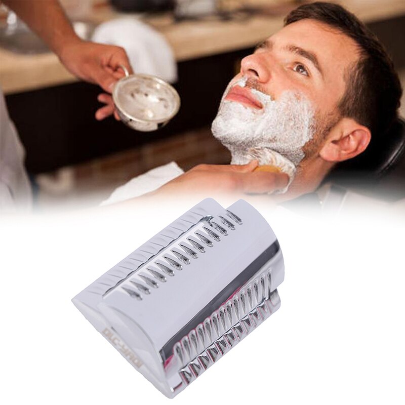 Chrome Slant Safety Razor Replacement Head Original Shaver Shaving Parts For Men
