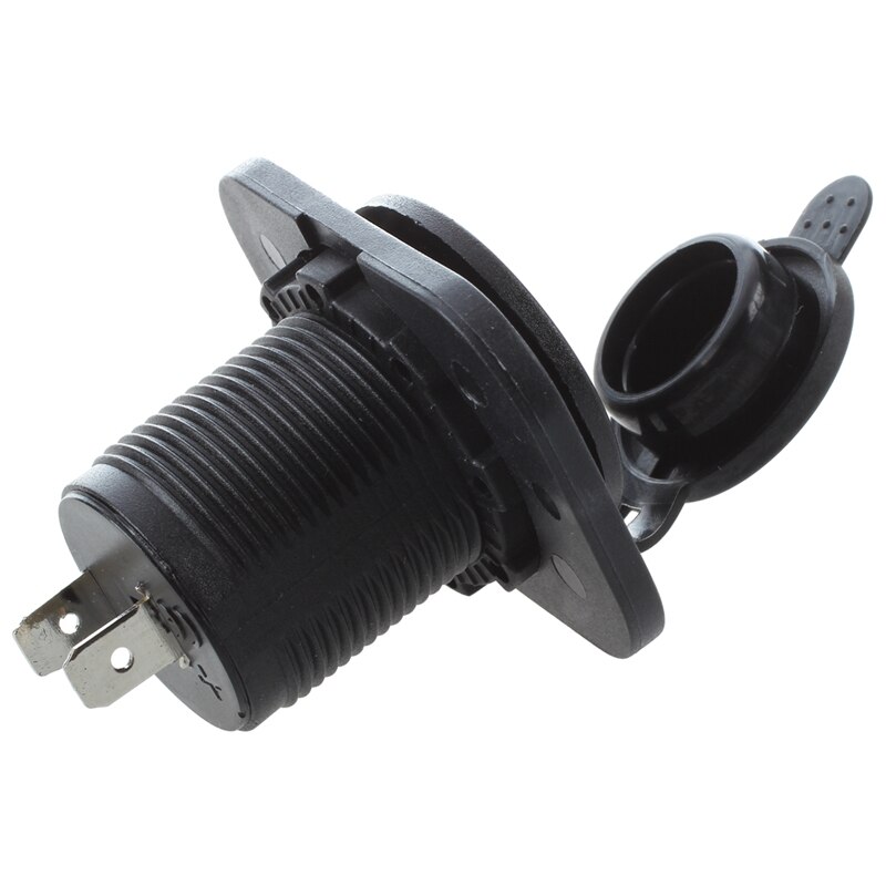 2 X Stopcontact 12V Sigarettenaansteker Plug Verzonken Voor Auto Moto Boot