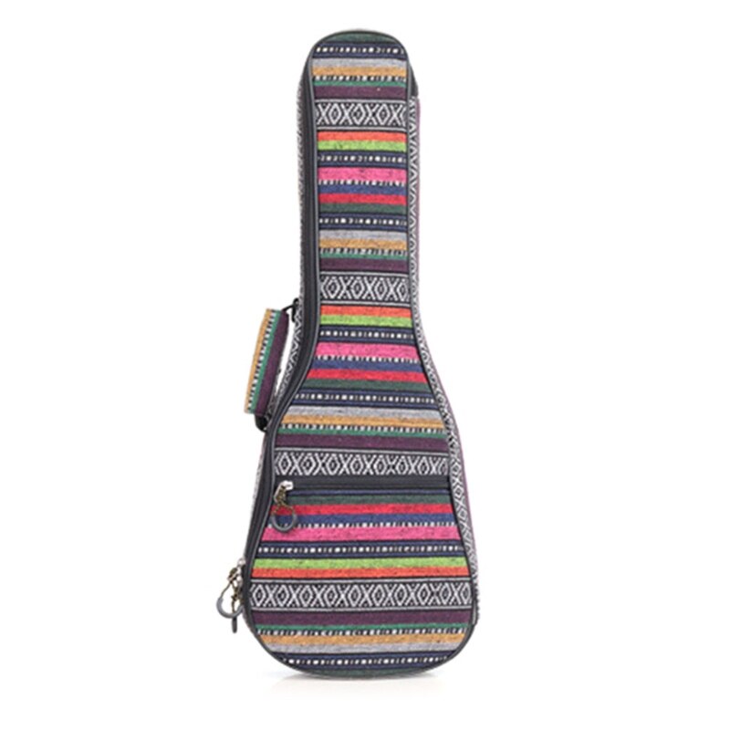 Pocket Ukulele Case Pearl Cotton Portable Waterproof Ukulele Bag Cover Cute Ukulele Backpack Accessory Storage Pocket: 26 inches