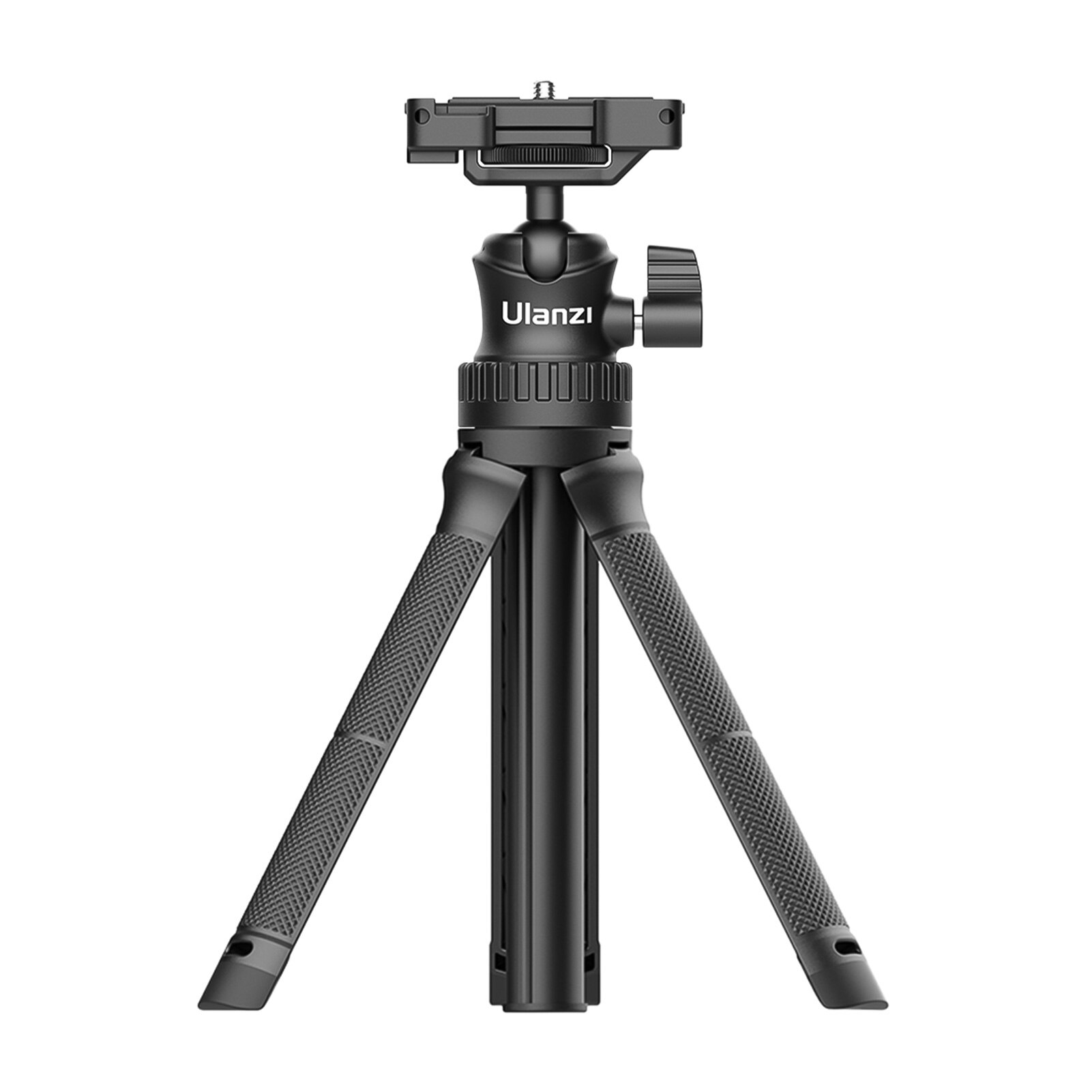 Ulanzi MT-28 Carbon Statief Uitschuifbare Statief Stand 2Kg Laadvermogen Met Koud Schoen 1/4 Schroef Statief Voor Smartphone Slr camera: Ulanzi MT-34