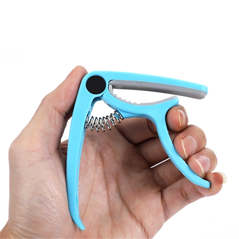 Mejor Capo para cambio de guitarra eléctrica clásica acústica abrazadera de afinación llave de plástico guitarra Capo accesorios de instrumentos musicales